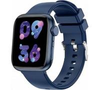 Forever IGo Watch 3 JW-500 bleu marine, montre intelligente pour femmes hommes, style jeune, montre intelligente avec appels Bluetooth,étanche,cardiofréquencemètre,tracker fitness