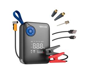Forever Jumpstarter 4-en-1 avec Compresseur 7200mAh - Noir/Bleu - GSM187102
