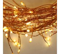 Forever Light CLF-02 480LED blanc chaud, 3 m de chaîne de branches en cuivre, lumières décoratives pour toutes les occasions
