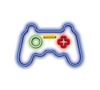 Forever Light FPNE03X veilleuse néon PLEXI LED GAMEPAD enseigne lumineuse LED signes multicolores