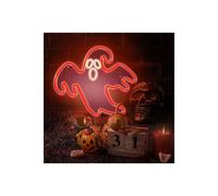 Forever Light FPNE12 Veilleuse néon plexiglas LED fantôme enseigne lumineuse LED signe rouge