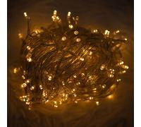 Forever Light Guirlande lumineuse à LED avec 180 lumières 8 modes, éclairage de Noël à LED intérieur 14,4m Décoration Blanc chaud