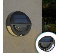 FOREVER Light FLS-13 Lampe solaire LED 6 W 300 lm Batterie 3000 K 1200 mAh Détecteur de mouvement PIR Capteur crépusculaire étanche IP65 Trois modes d'éclairage extérieur avec télécommande pour