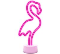 Forever Light Néon avec pied à LED FLAMINGO rose USB-C11