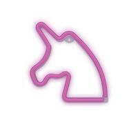 Forever Light Neon LED Decorazione,USB, segno luminoso, illuminazione, per soggiorno, Festa, Camera da letto (Unicorno)