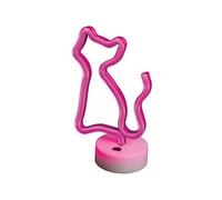 Forever Light Neon LED PINK CAT FSNE02 - Décoration stylée avec effet WOW