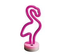Forever Light Néon-LED ROSA FLAMINGO veilleuse Enseigne lumineuse Éclairage veilleuse USB ROSA