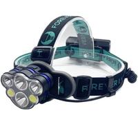 Forever Light T6 2x 10w Led + 2x 3w 500lm 1200mah Phare Lampe Frontale Sitrnlampe Camping Interrupteur Led