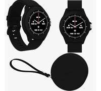 Forever Smartwatch Colorum Cw-300 Smartwatch Argenté Black