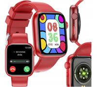 Forever Montre Connectée Igo Watch 3 Blanche ¿ Montre Connectée Femme Et Homme 1,83"" - Montre Sport Avec Podometre Et Suivi Du Sommeil - Smartwatch Android Et Ios - Montre Connectee Étanche Ip67