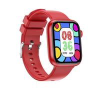 Forever Montre Connectée IGo Watch 3 Bluetooth 5.3 Assistant Vocal IP67 Rouge