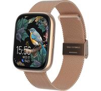 Forever Montre intelligente pour femme avec fonction de conversation, or, étanche à l'eau