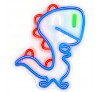 Forever neon led jurassic baby dino blue