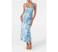 Forever New Angelique Satin Cut Out Dress Flockhart Floral Taille: 12 | Robes Outlet | Femme |