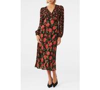 Forever New Carlina Mixed Print Midi Rose Garden Taille: 12 | Robes Outlet | Femme | Rose
