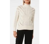 Forever New Eliza Embellished Knitted Jumper Cream Taille: L | Pulls en Maille Outlet | Femme | Blanche