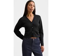 Forever New Forever New Black Aurelia Structured Knitted Cardigan