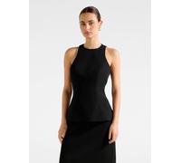 Forever New Forever New Black Dahlia Fit and Flared Top