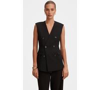 Forever New Forever New Black Myra Sleeveless Blazer