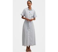 Forever New Forever New Blue Emma Petite Striped Midi Dress Blue EU 40 (UK 12)