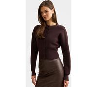 Forever New Forever New Brown Lara Sculpted Cardigan