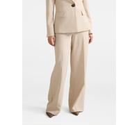 Forever New Forever New Cream Lulu Wide Leg Trousers