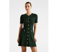 Forever New Forever New Green Mallory Knitted Mini Dress Green EU 40 (UK 12)