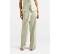 Forever New Forever New Green Veda Wide Leg Trousers