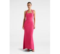 Forever New Forever New Pink Willow Halter Neck Wrap Maxi Dress Pink EU 38 (UK 10)