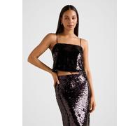 Forever New Forever New Purple Nora Sequin Top