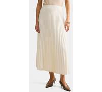 Forever New Jupe plissée Forever New Yasmin en satin Crème EU 44 (UK 16)