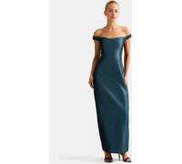 Forever New Robe mi-longue à volants Forever New Mindy Bardot Vert 40