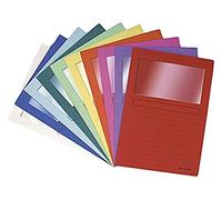 Forever-pochette Coin Papier Avec Fenêtre Couleur Assortie - Lot De 10