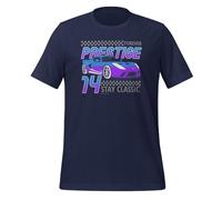 Forever Prestige Stay Classic Cool Car T-shirt unisexe pour adulte, bleu marine, M
