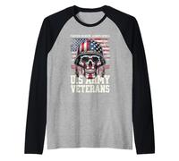 Forever Soldiers Always Heroes Vétéran militaire 4 juillet Manche Raglan
