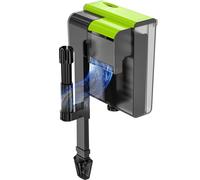 Forever Speed Filtre extérieur d'aquarium avec UVC 4-en-1 Débit réglable Hang on Filtre 450L/h Filtre en cascade pour aquariums 10-100L