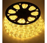 Forever Speed Guirlande lumineuse à LED 50 m avec 36 LEDs/M et extérieur pour saison, jardin, Noël, mariage, fête, blanc chaud (blanc chaud)