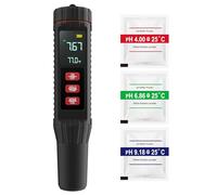 Forever Speed Testeur pH Piscine 7 en 1, pH Metre Électronique pH/TDS/EC/ORP/SALT/S.G./TEMP de Écran Rétroéclairé, Test pH Aquarium pour Piscines, Eau Potable, Aquaculture Marine, SPA