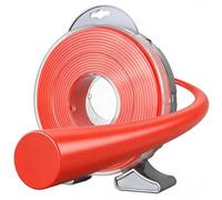 Forever Speed Tondeuse à gazon Fil de tondeuse à gazon Fil de rechange Tondeuse à gazon Fil en nylon Débroussailleuse Ligne ronde Diamètre 2.0mm x 126m Orange