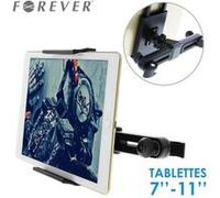 Forever - Support Voiture pour Tablette 7 à 11 pouces - Fixation Appuie-tête Noir G