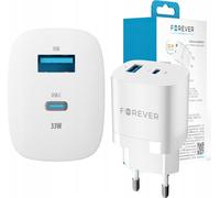 Forever 21 Chargeur Rapide GaN 33W pour Honor 90 Lite, 90, 70 Lite, Magic 5 Pro, Vs/Google Pixel 7a, 7, 7 Pro, 6a/Huawei P40 Lite 5G, Mate X3/Vivo V23, Y21/Motorola Razr 40, Moto G53 Blanc