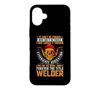 Forever The Title Welder Funny Welders Welding Coque pour iPhone 16 Plus