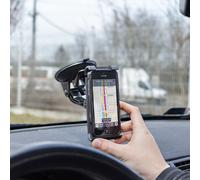 Forever TSH-100 Support universel pour voiture compatible avec iPhone 14, 13, 12, 11 E 2020, XS, Samsung S21, Huawei, Xiaomi,Tableau de bord support voiture