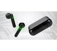 Forever TWE-110 Earp Casque Bluetooth avec étui de chargement noir Contrôle tactile TWS Microphone intégré Ecouteurs intra-auriculaires Casque sans fil Avec banque de puissance