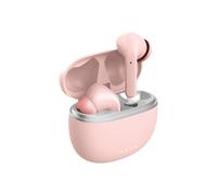 Forever Wireless In-Ear Casque intra-auriculaire avec étui rechargeable avec microphone compatible avec smartphone Rose