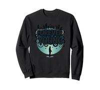 Forever Young : Don't Let The Old Man in Vintage Graphic Sweatshirt, Unisexe pour Adultes, Noir, M