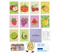 forever young Minigem Kits de peinture au diamant mini, kits d'art de petits diamants, 10 pièces de kits d'art de petit diamant pour adultes, peinture de 3 heures, kit de peinture