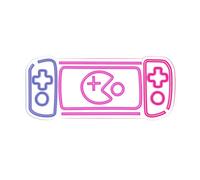 FOREVERLIGHT - Neon LED mural plexi GAME CONSOLE USB-A 2M variateur intégré
