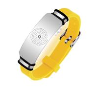 ForeverWill Kabbale Bracelet de bénédiction juive 72 noms de Dieu - Amulette hébraïque étoile de David - Bracelet en silicone - Sceau sacré du tétragramme - Bijoux judaïsme, Acier inoxydable Silicone