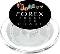 Forex : Faites Confiance au Graphique : Support et résistance : gagnez, perdez, apprenez PopSockets PopGrip pour MagSafe